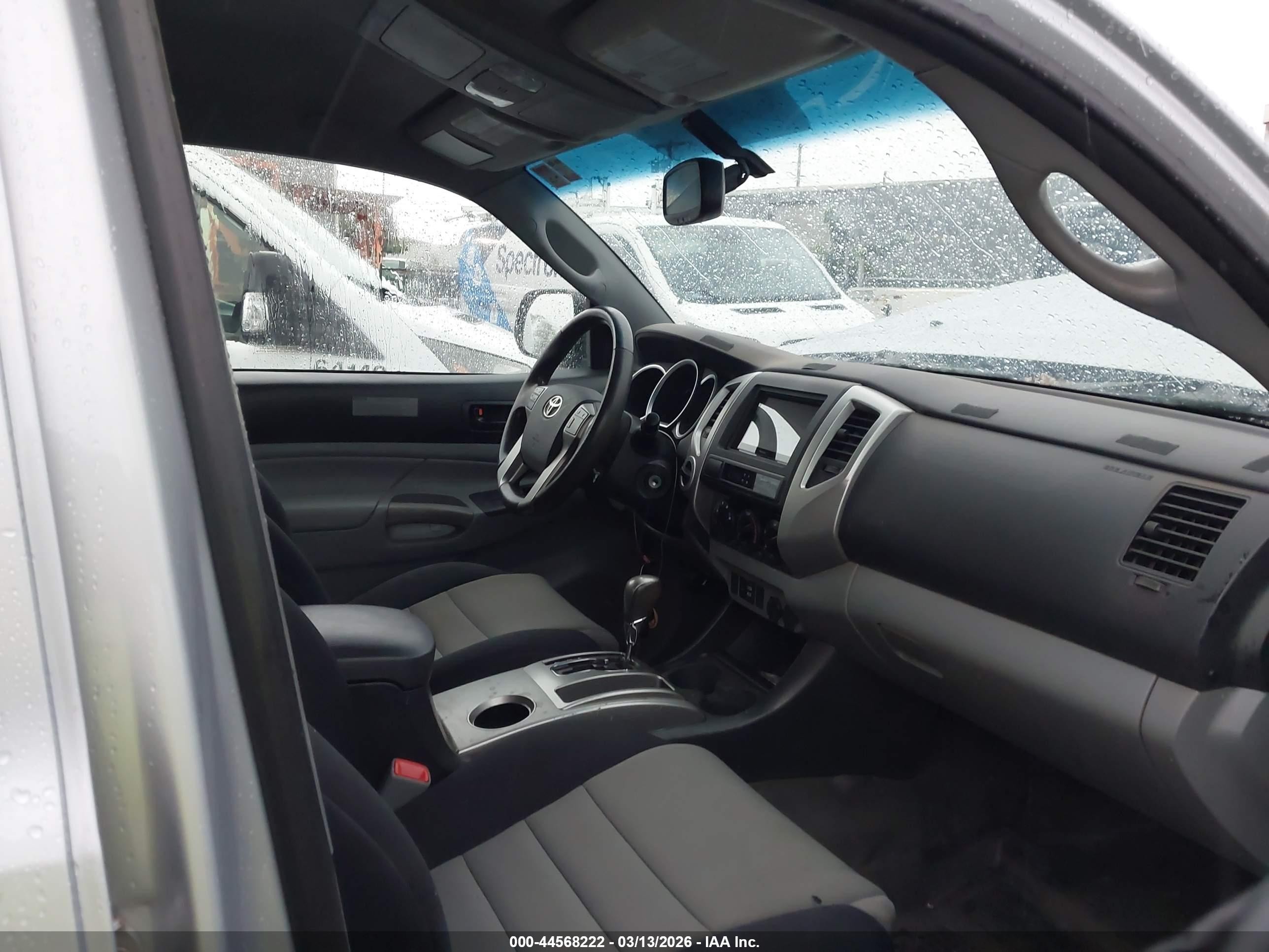 2012 Toyota Tacoma Base V6 Gray vin: 3TMLU4EN5CM094231