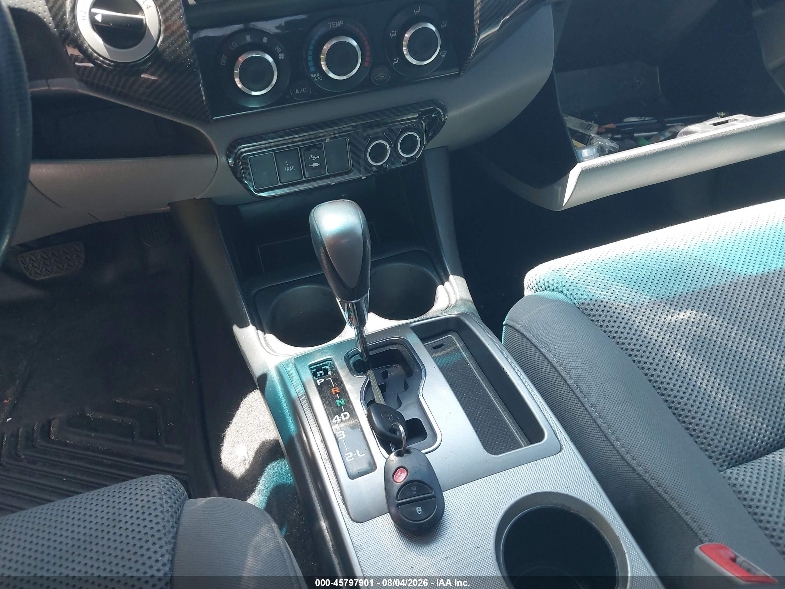 2013 Toyota Tacoma Base V6 Gray vin: 3TMLU4EN5DM109540