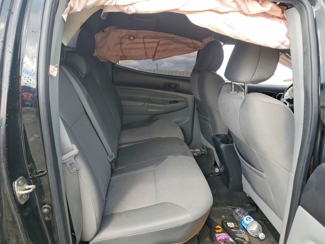 2013 Toyota Tacoma Double Cab Black vin: 3TMLU4EN5DM131697