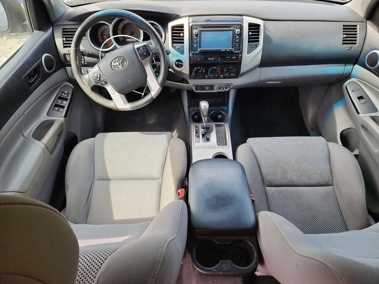 2014 Toyota Tacoma Double Cab Gray vin: 3TMLU4EN5EM154110