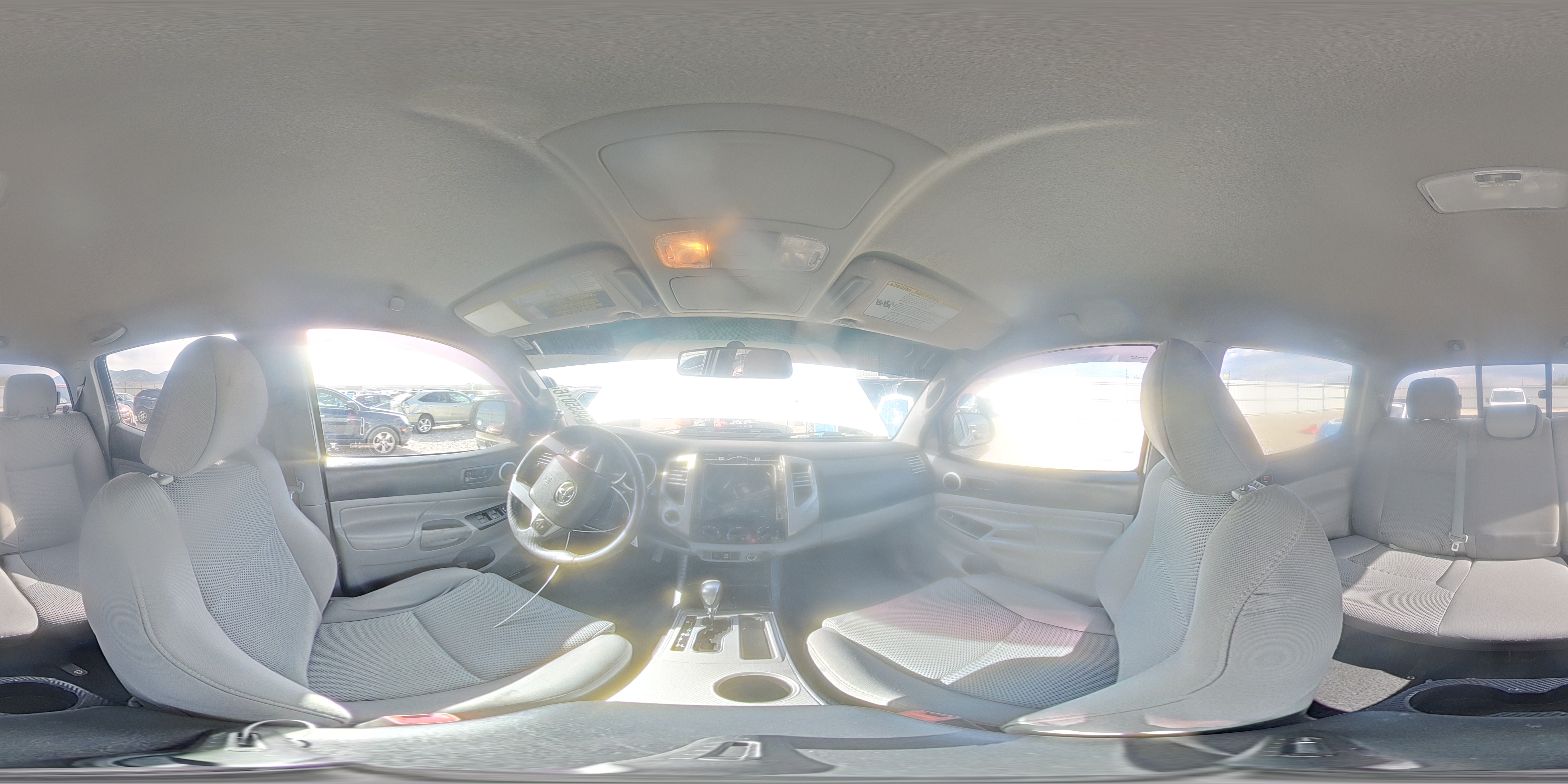 2014 Toyota Tacoma Double Cab White vin: 3TMLU4EN5EM158013