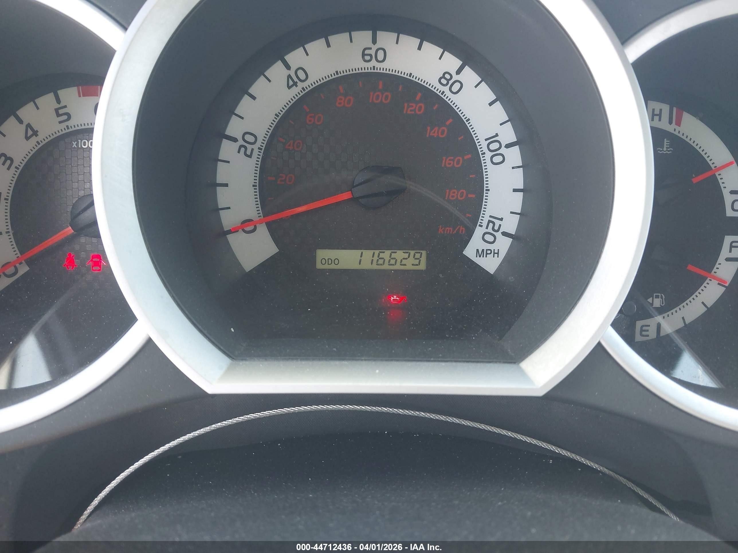 2015 Toyota Tacoma Base V6 Red vin: 3TMLU4EN5FM180000