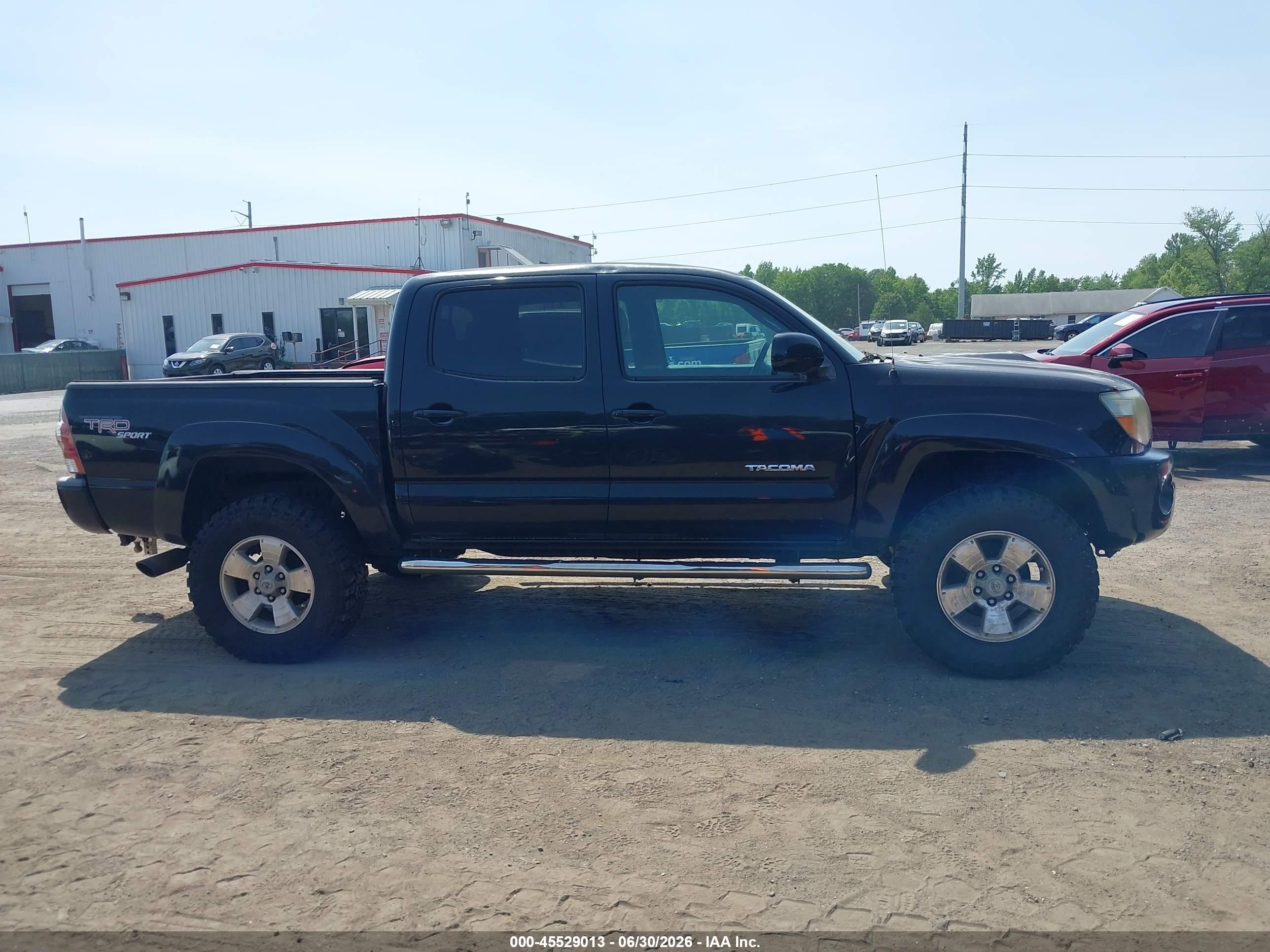 2010 Toyota Tacoma Base V6 Черный vin: 3TMLU4EN6AM038425