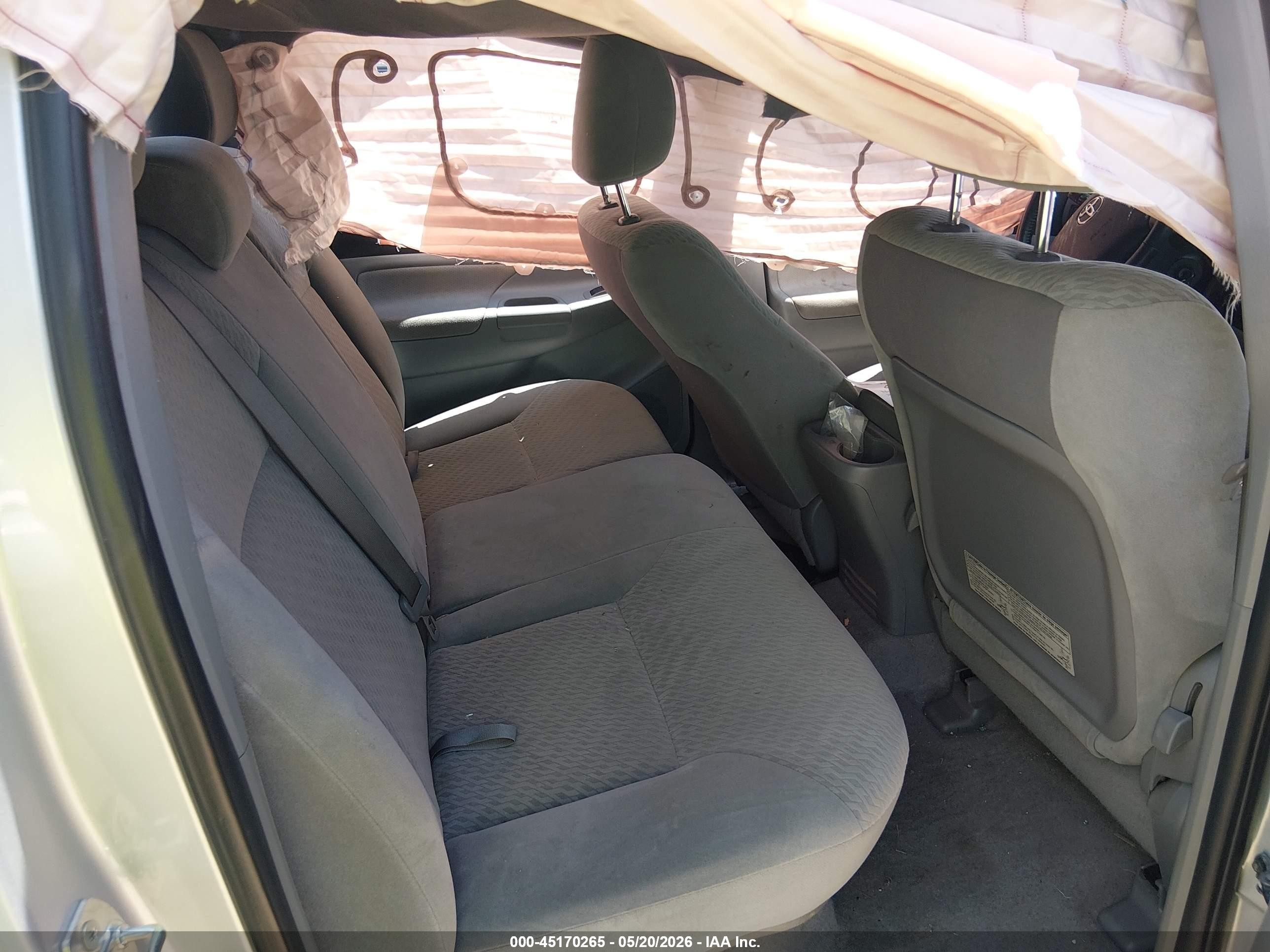 2010 Toyota Tacoma Base V6 Silver vin: 3TMLU4EN6AM046573