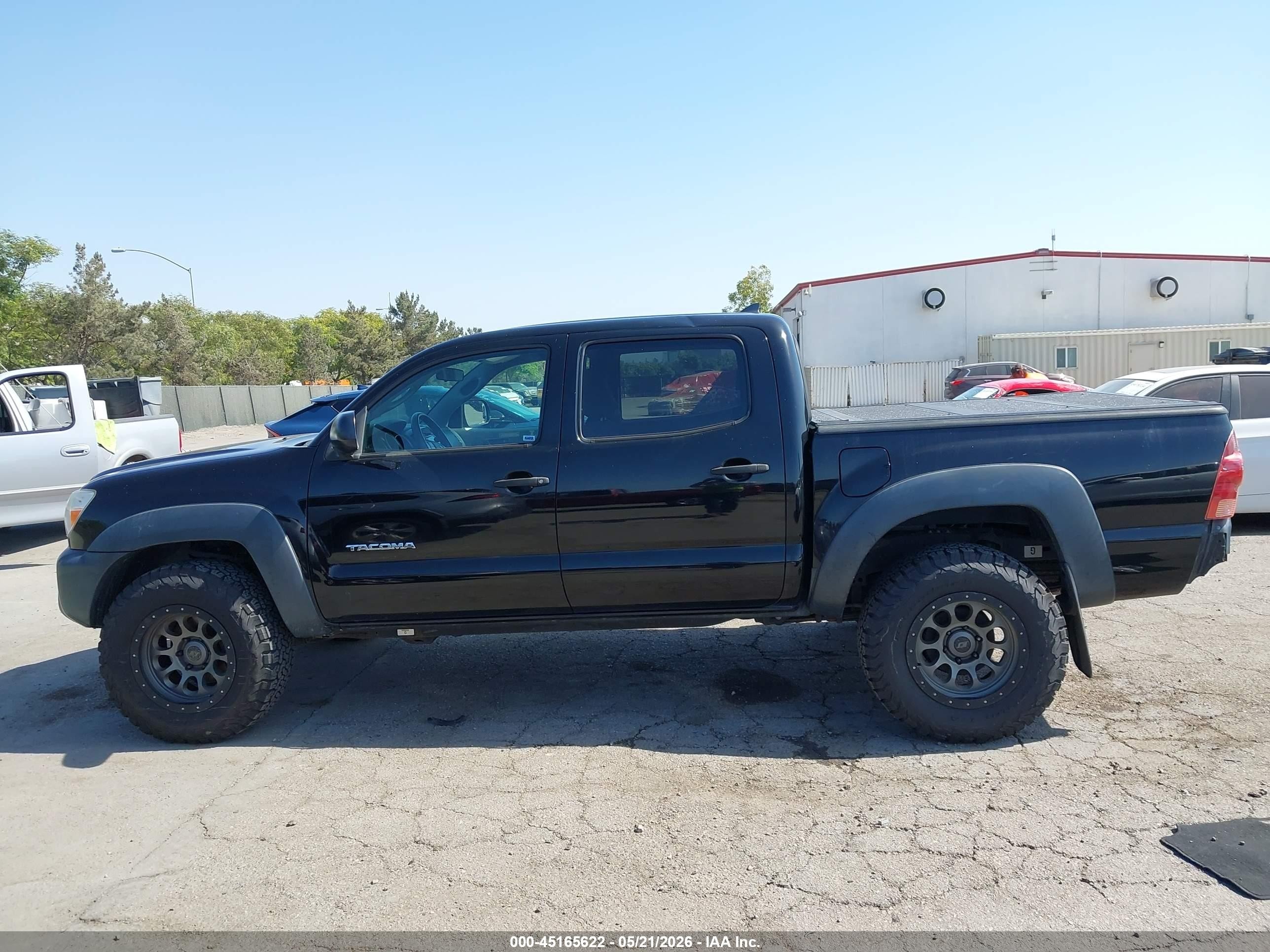 2012 Toyota Tacoma Base V6 Black vin: 3TMLU4EN6CM087854