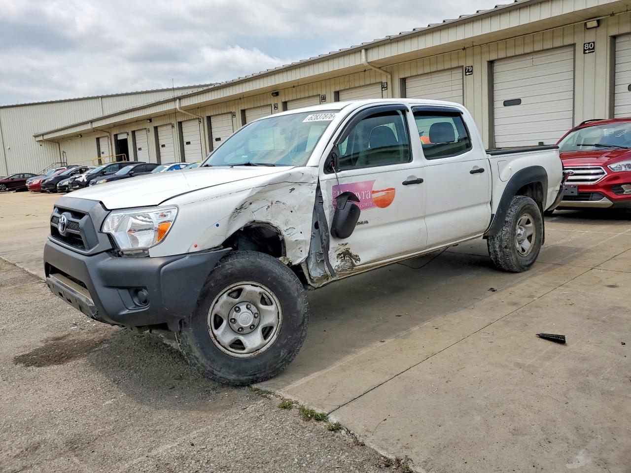 2012 Toyota Tacoma V6 Белый vin: 3TMLU4EN6CM103020