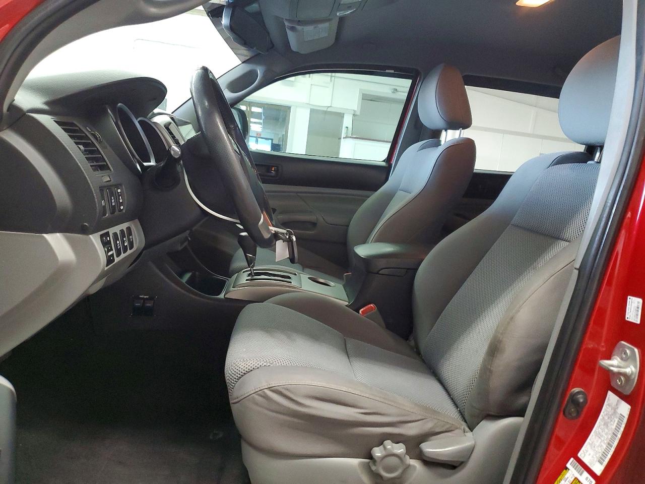 2013 Toyota Tacoma Double Cab Красный vin: 3TMLU4EN6DM122619