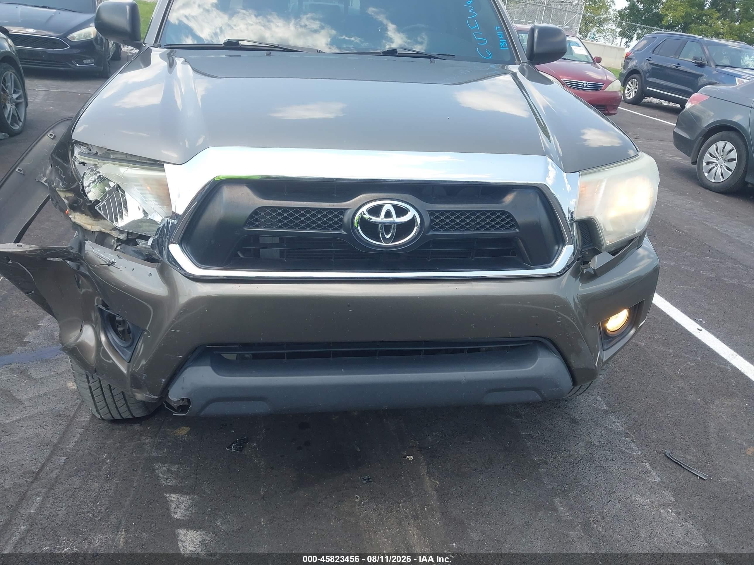 2013 Toyota Tacoma Base V6 Gold vin: 3TMLU4EN6DM131417