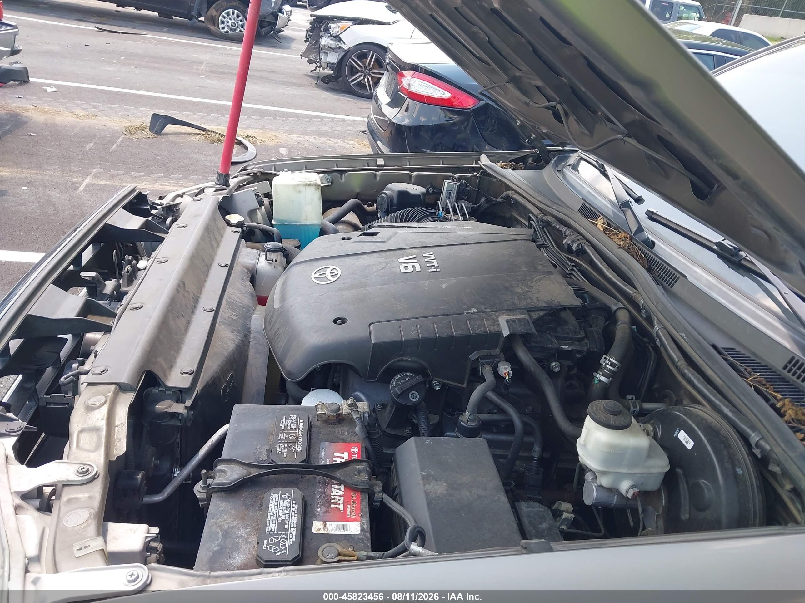 2013 Toyota Tacoma Base V6 Gold vin: 3TMLU4EN6DM131417