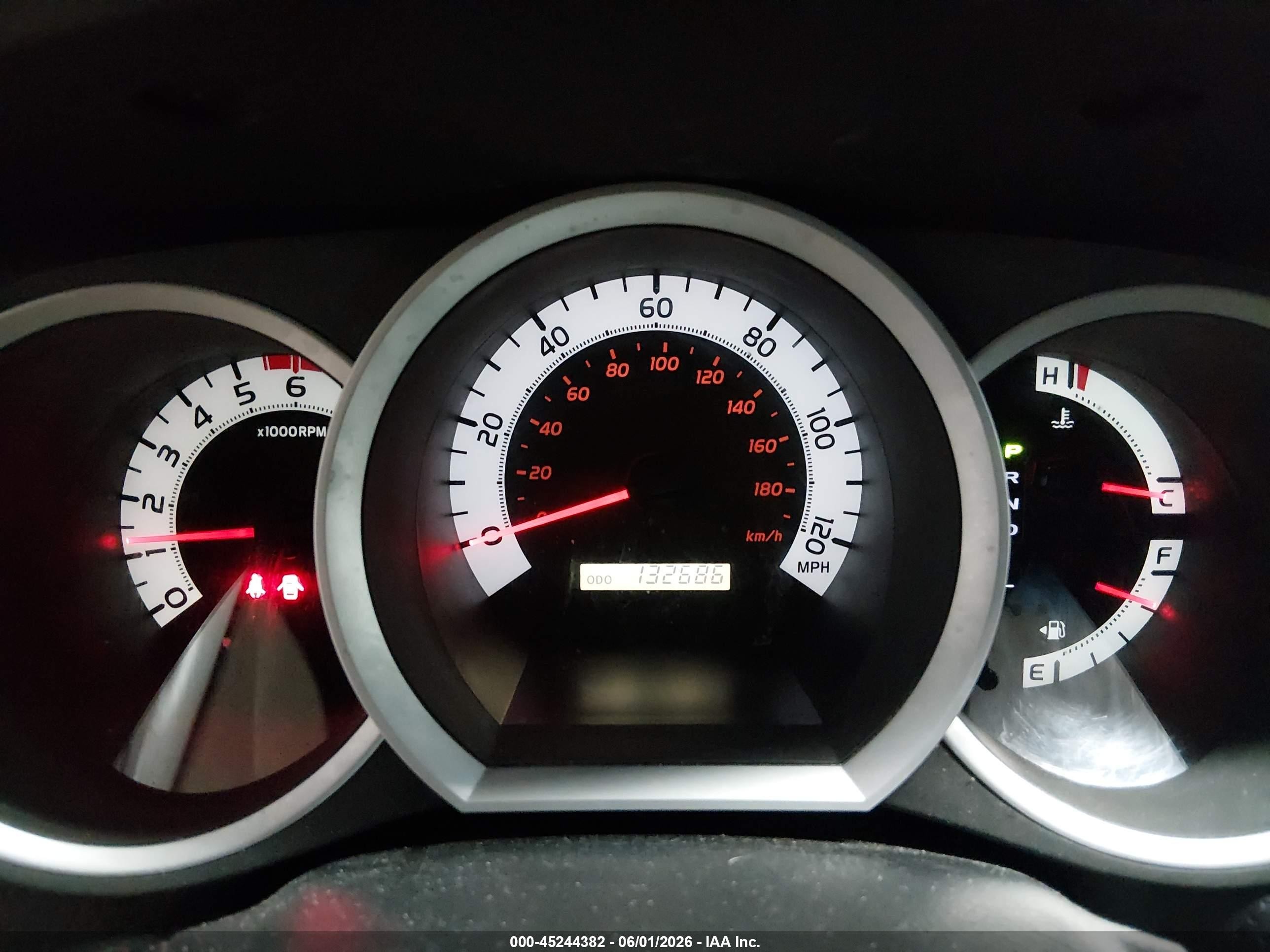 2014 Toyota Tacoma Base V6 Red vin: 3TMLU4EN6EM142080
