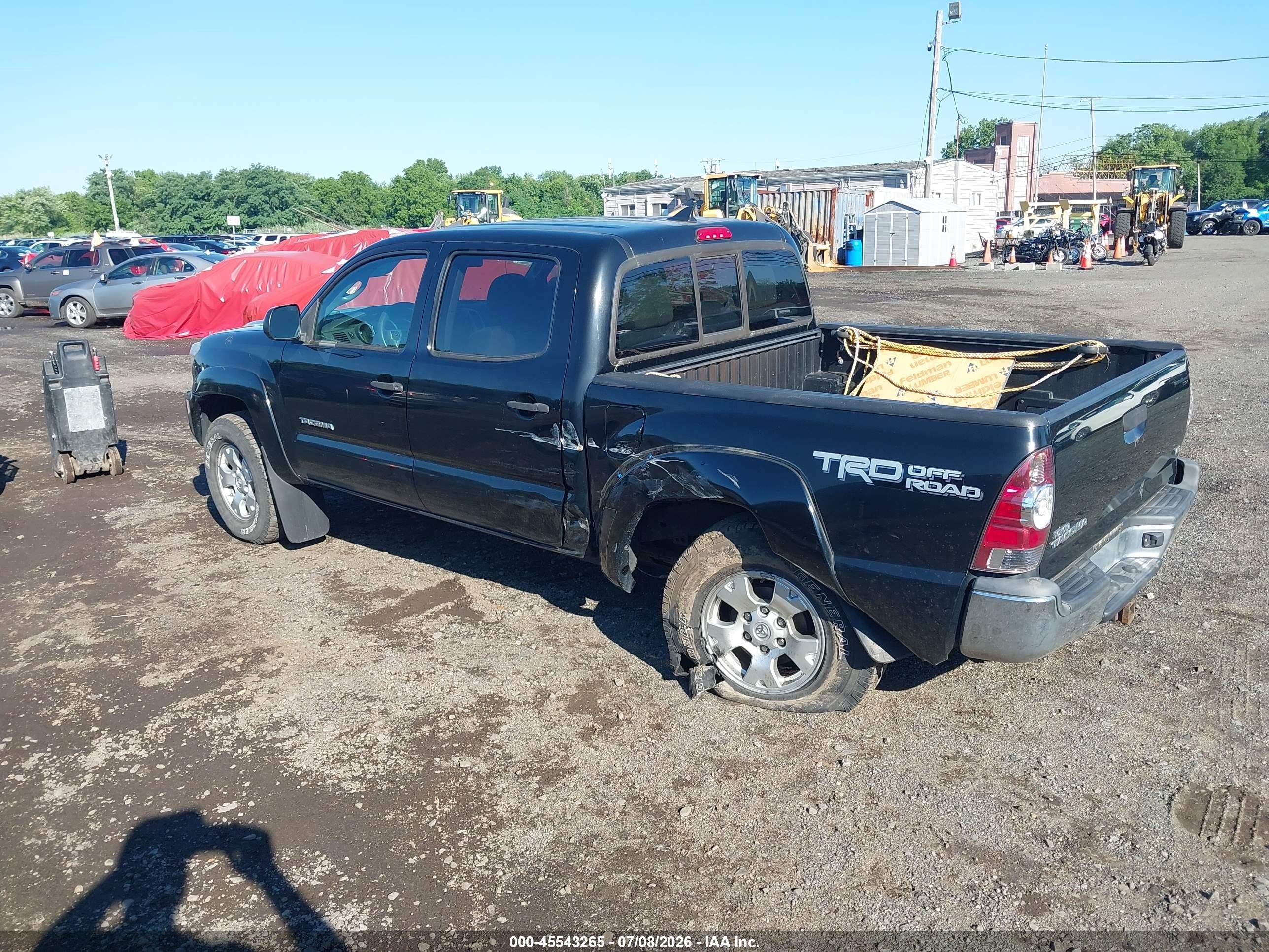 2014 Toyota Tacoma Base V6 Black vin: 3TMLU4EN6EM147988