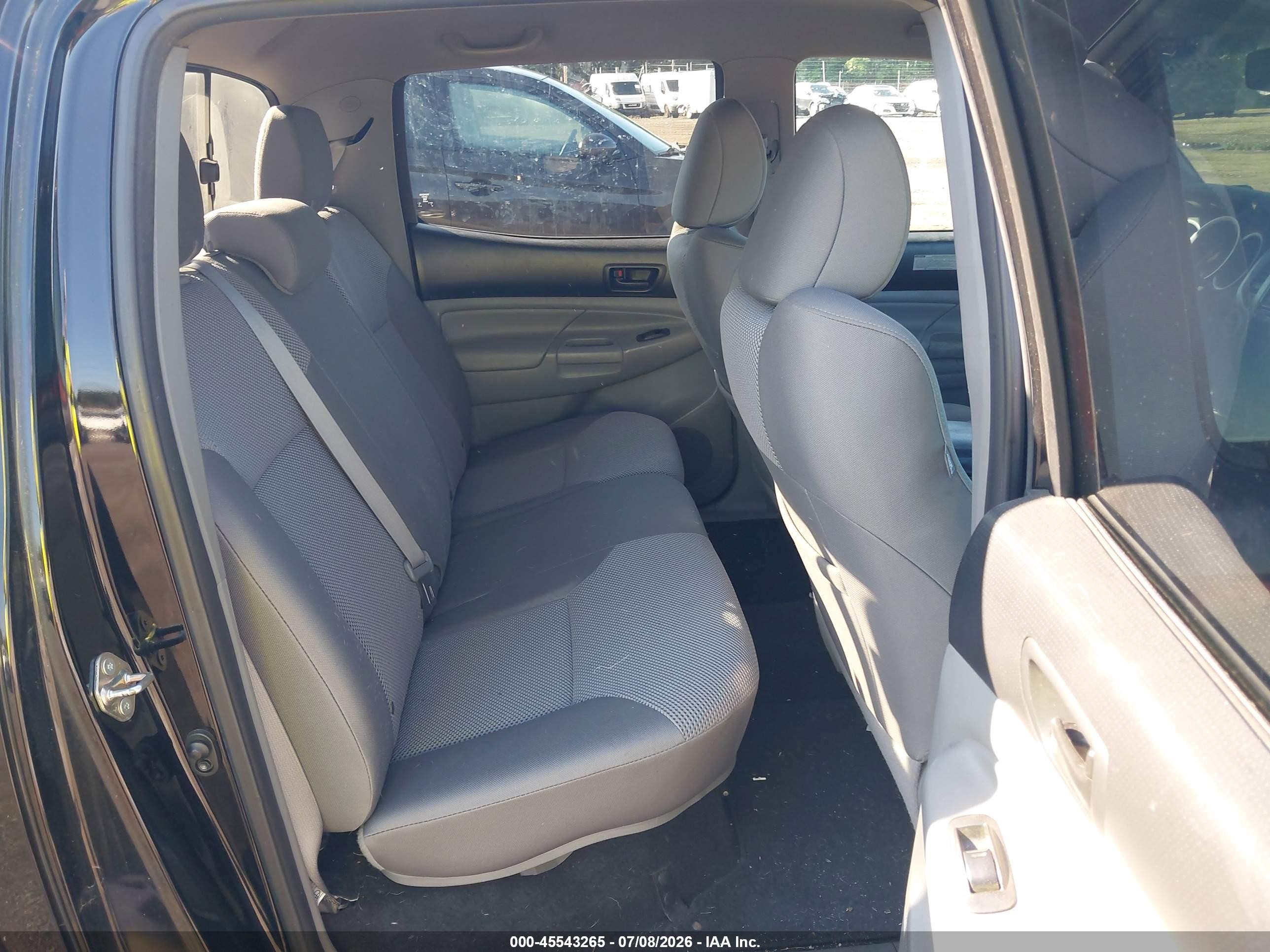 2014 Toyota Tacoma Base V6 Black vin: 3TMLU4EN6EM147988