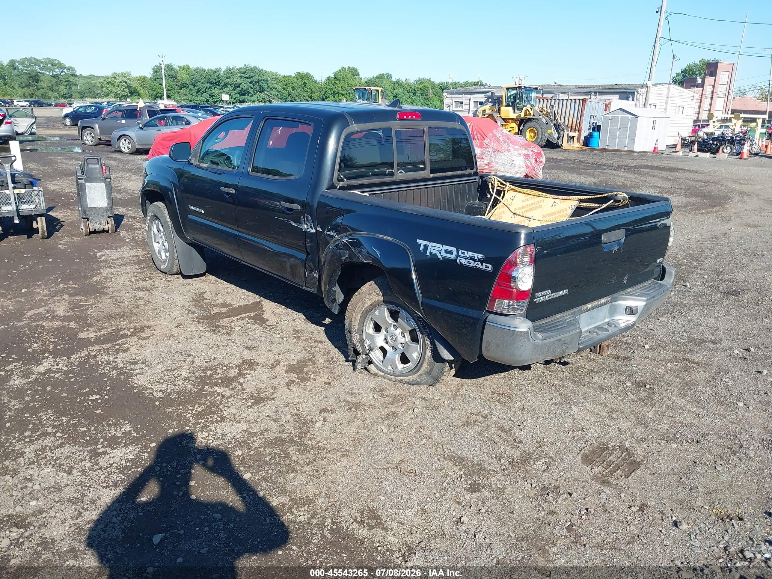2014 Toyota Tacoma Base V6 Black vin: 3TMLU4EN6EM147988