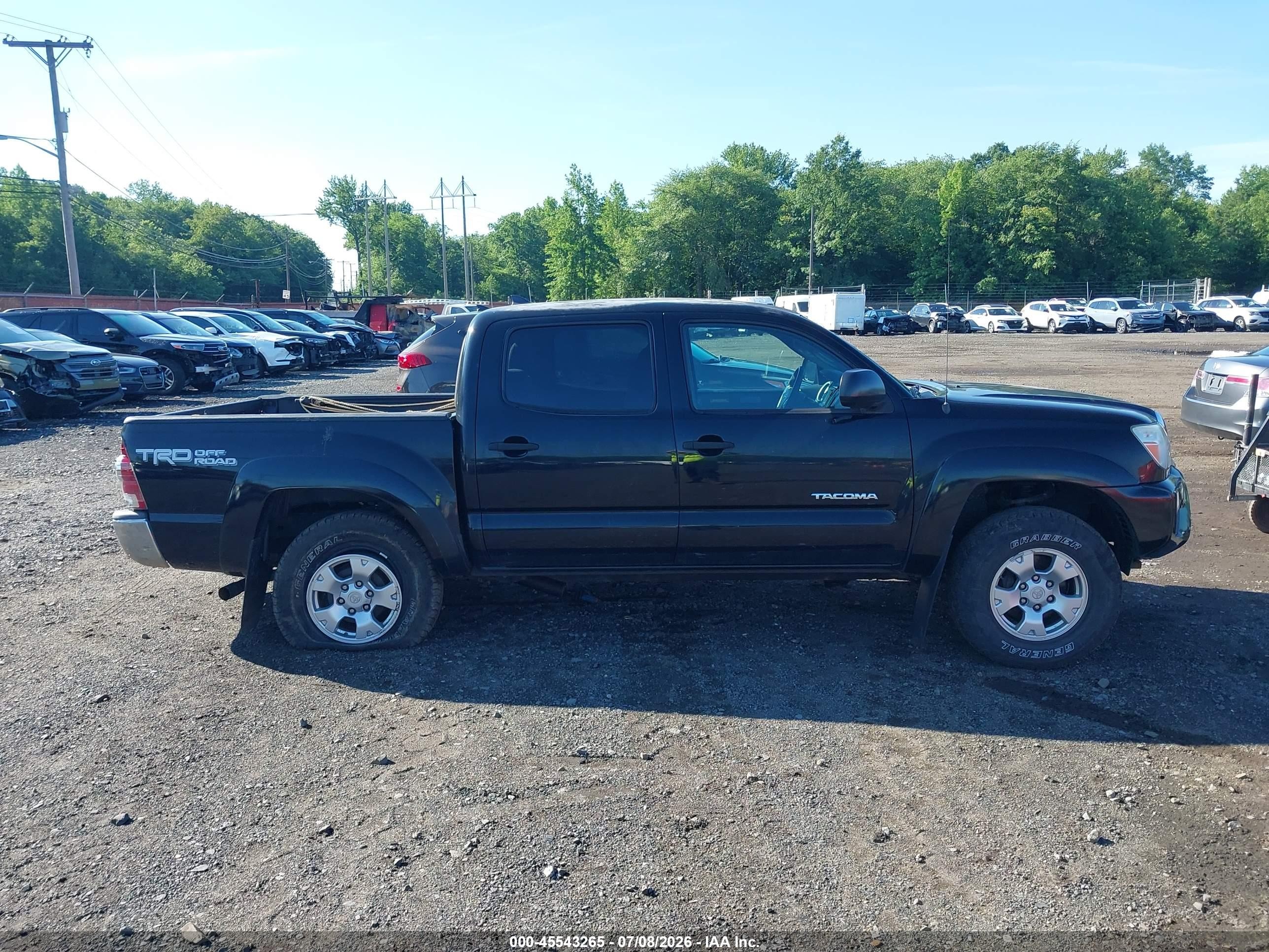 2014 Toyota Tacoma Base V6 Black vin: 3TMLU4EN6EM147988