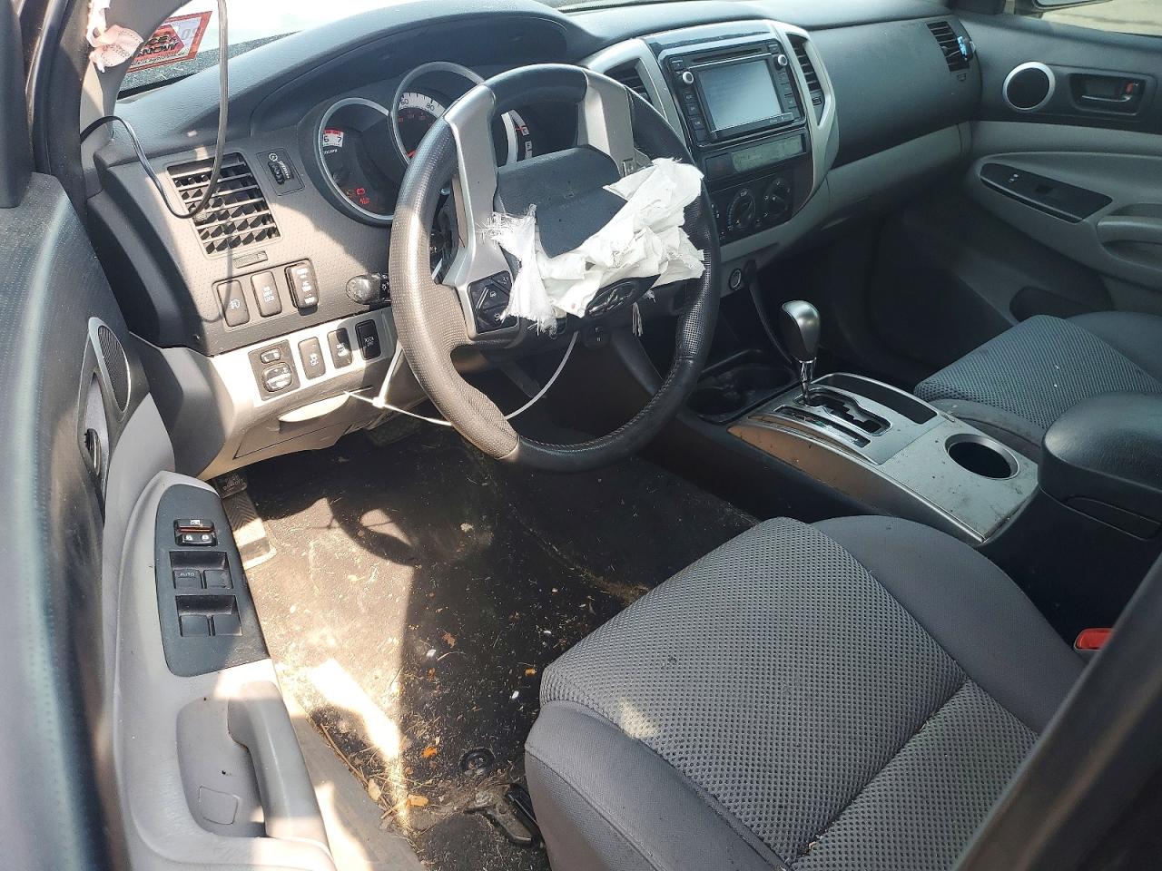 2015 Toyota Tacoma V6 Gray vin: 3TMLU4EN6FM178661