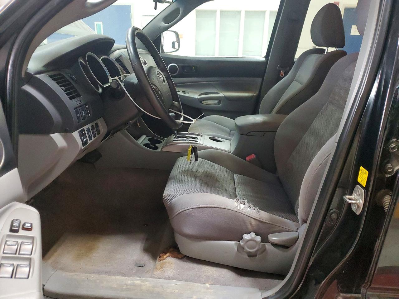 2010 Toyota Tacoma Double Cab Charcoal vin: 3TMLU4EN7AM049076