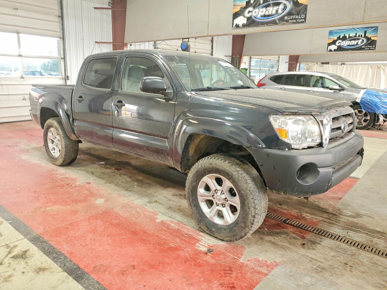 2010 Toyota Tacoma Double Cab Charcoal vin: 3TMLU4EN7AM049076