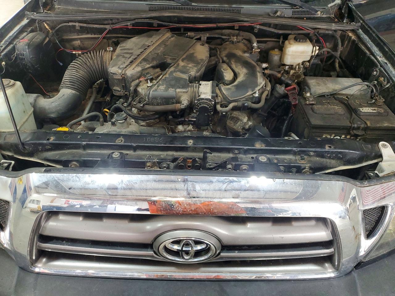 2010 Toyota Tacoma Double Cab Charcoal vin: 3TMLU4EN7AM049076
