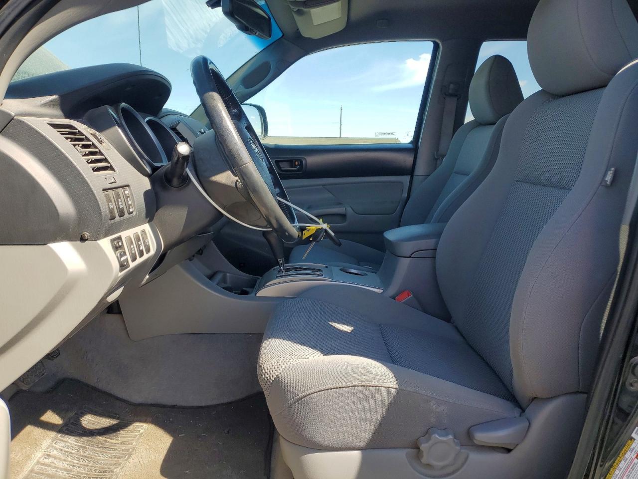 2010 Toyota Tacoma Double Cab Black vin: 3TMLU4EN7AM055024