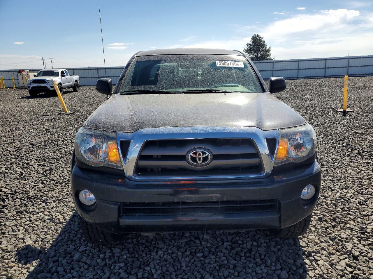 2010 Toyota Tacoma Double Cab Black vin: 3TMLU4EN7AM055024