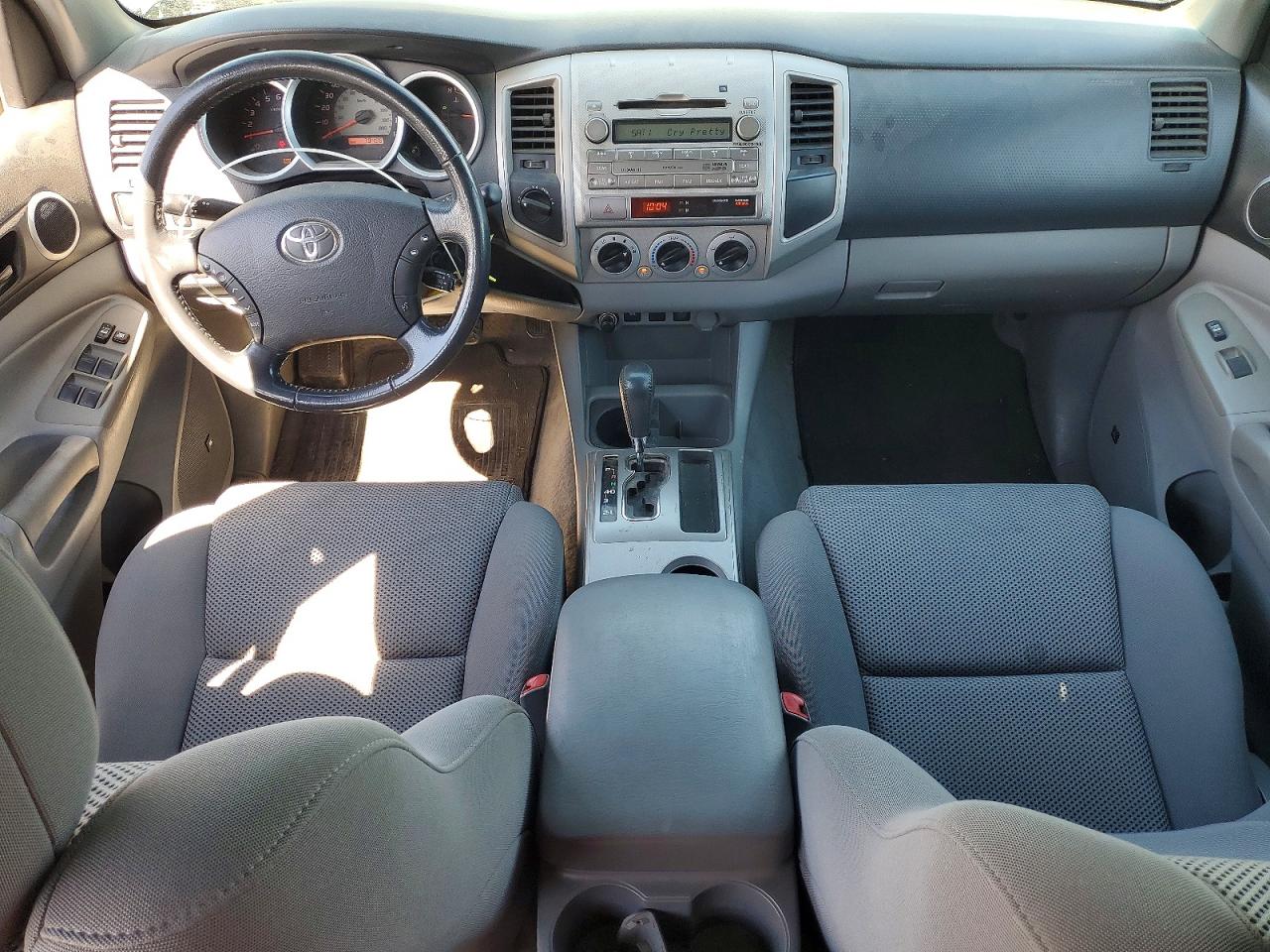 2010 Toyota Tacoma Double Cab Black vin: 3TMLU4EN7AM055024