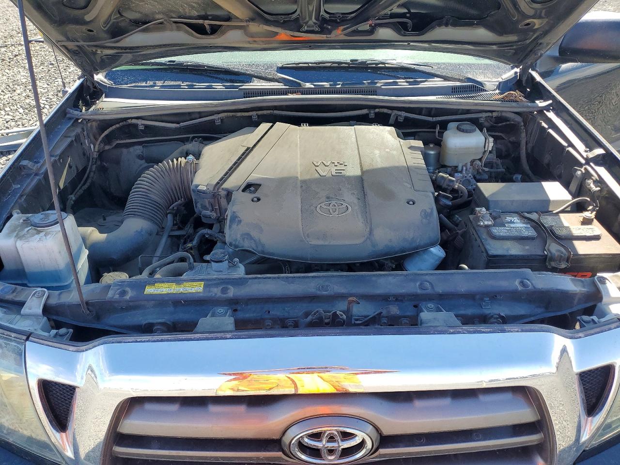 2010 Toyota Tacoma Double Cab Black vin: 3TMLU4EN7AM055024
