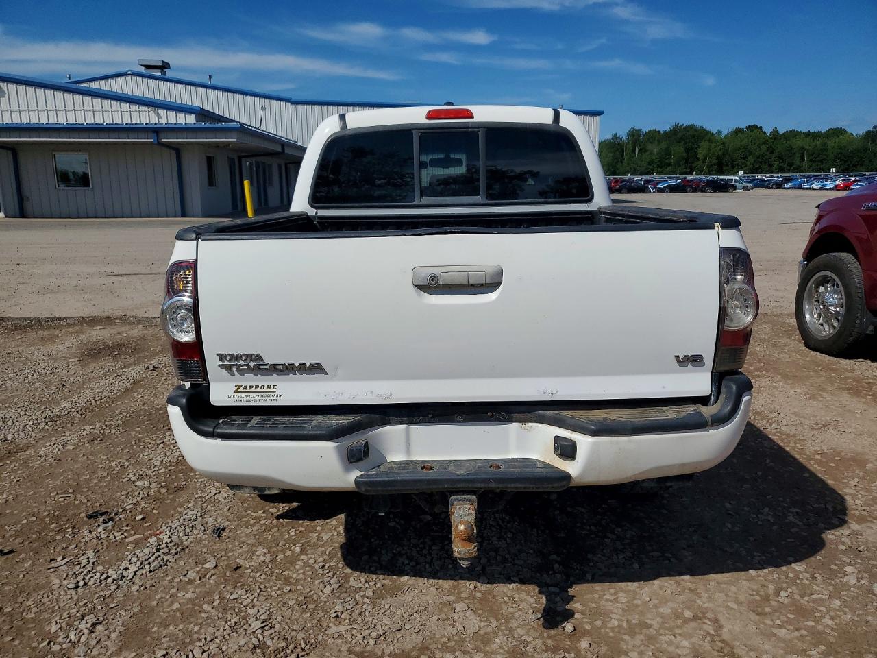 2011 Toyota Tacoma V6 Белый vin: 3TMLU4EN7BM065358