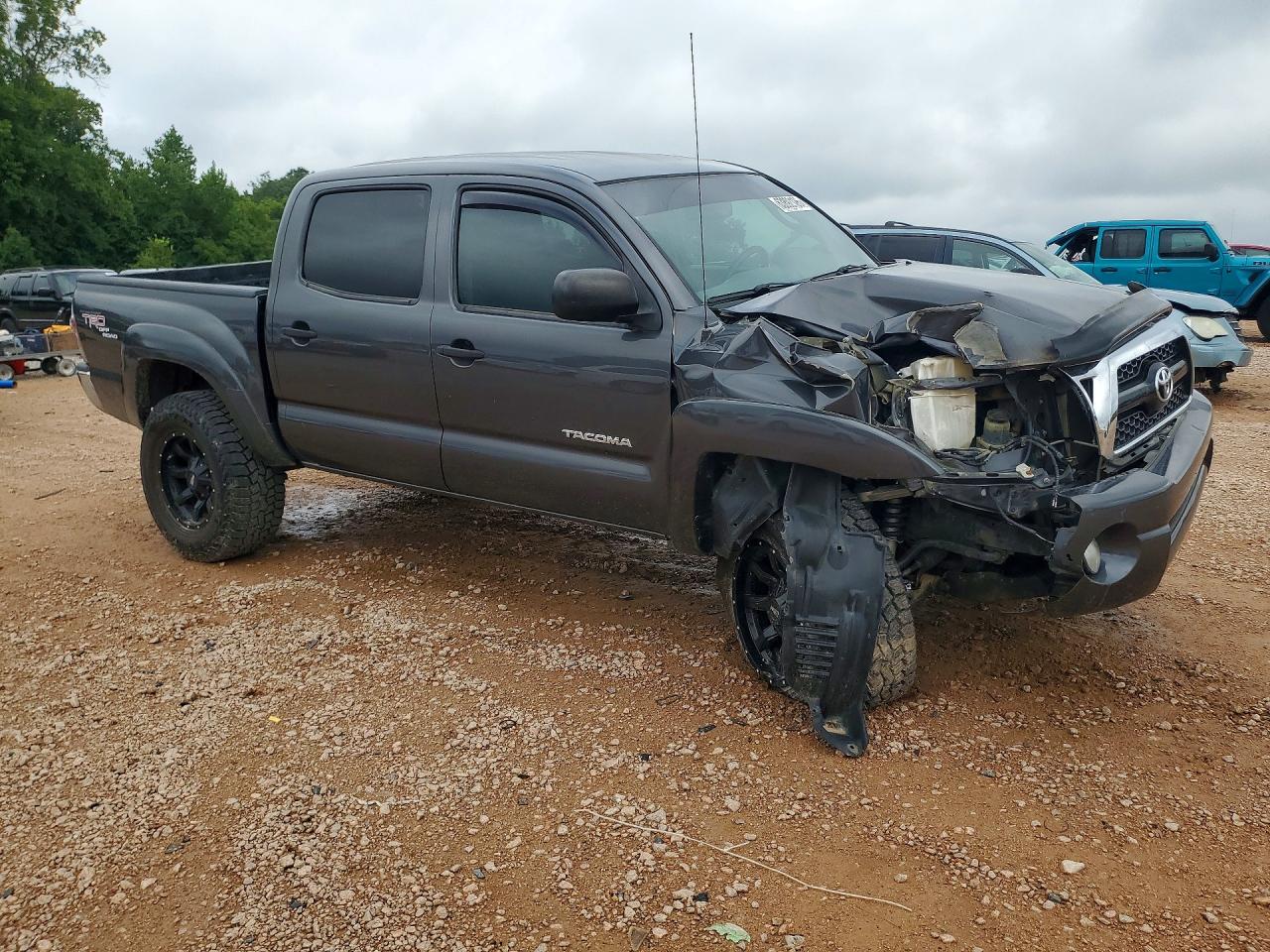 2011 Toyota Tacoma V6 Gray vin: 3TMLU4EN7BM069443