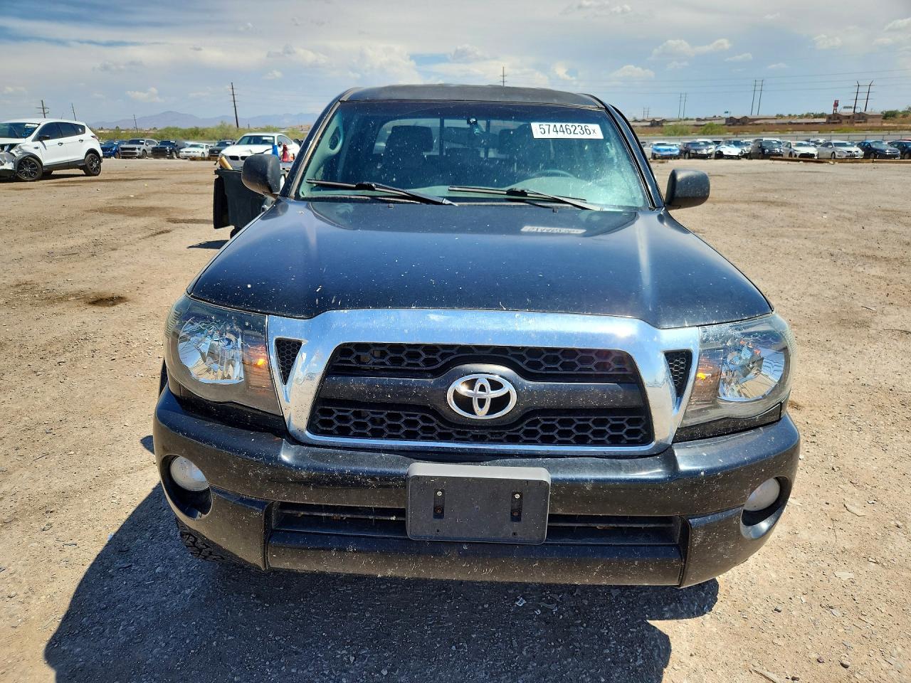 2011 Toyota Tacoma Double Cab Black vin: 3TMLU4EN7BM072374