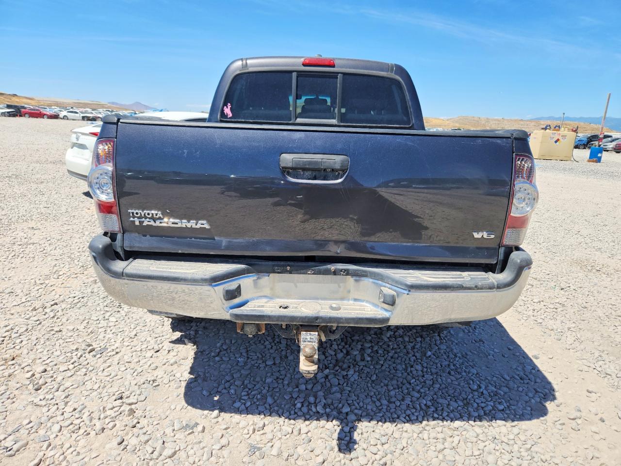 2011 Toyota Tacoma Double Cab Gray vin: 3TMLU4EN7BM076232