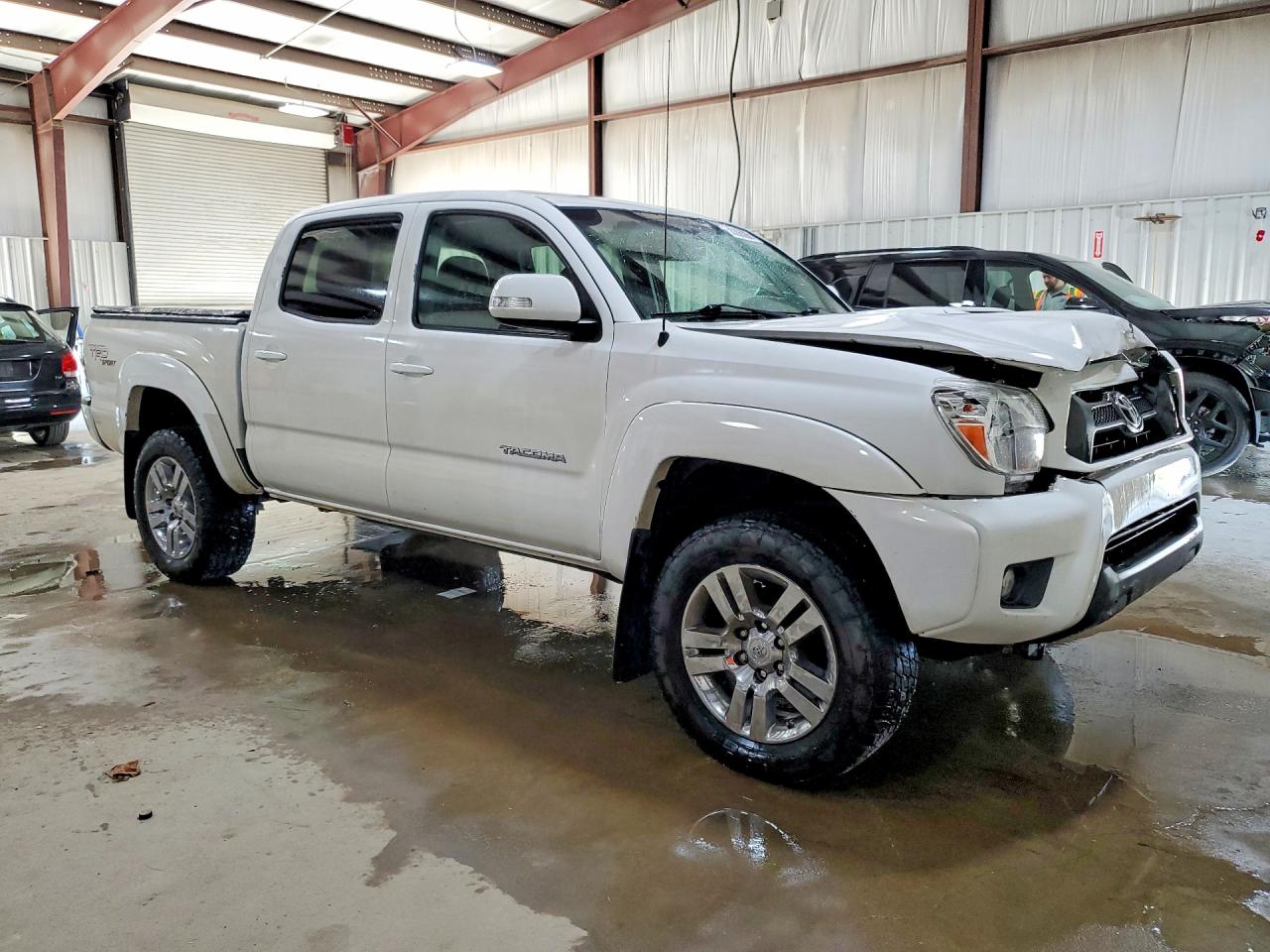 2012 Toyota Tacoma Double Cab White vin: 3TMLU4EN7CM091444