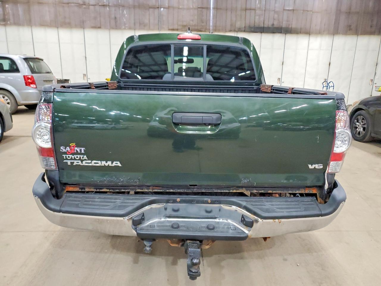 2012 Toyota Tacoma Double Cab Green vin: 3TMLU4EN7CM096689