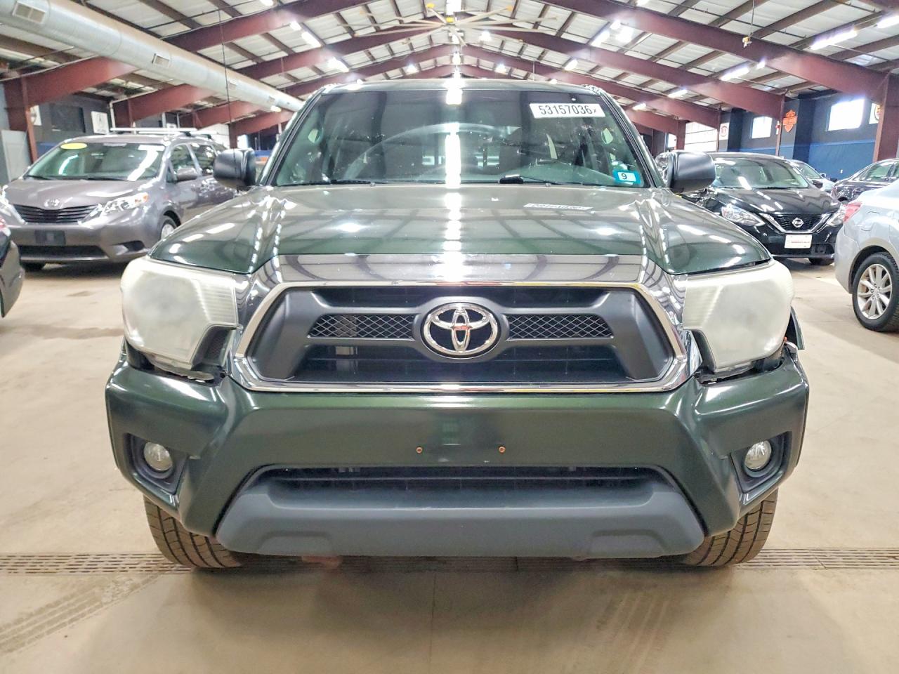 2012 Toyota Tacoma Double Cab Green vin: 3TMLU4EN7CM096689