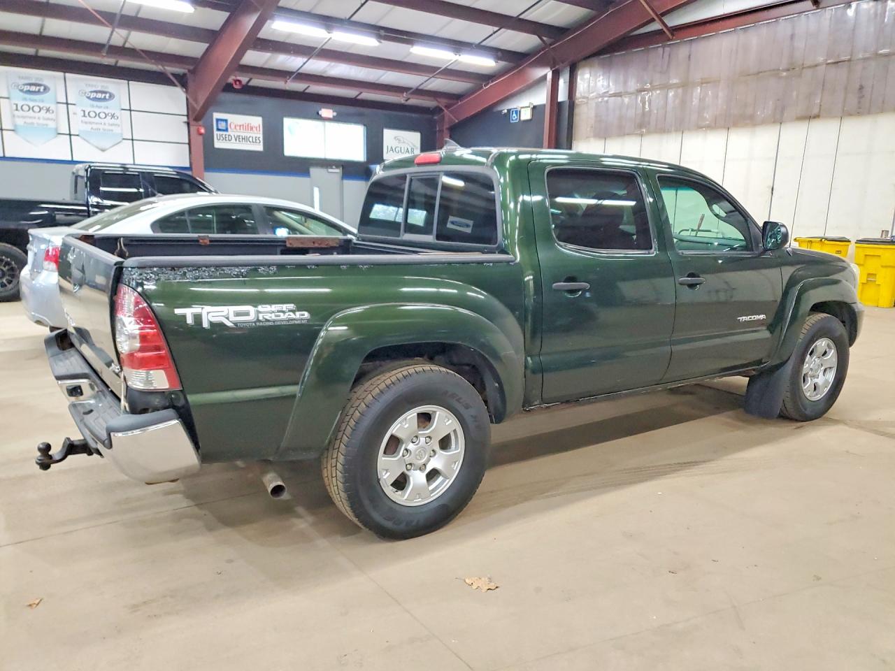 2012 Toyota Tacoma Double Cab Green vin: 3TMLU4EN7CM096689