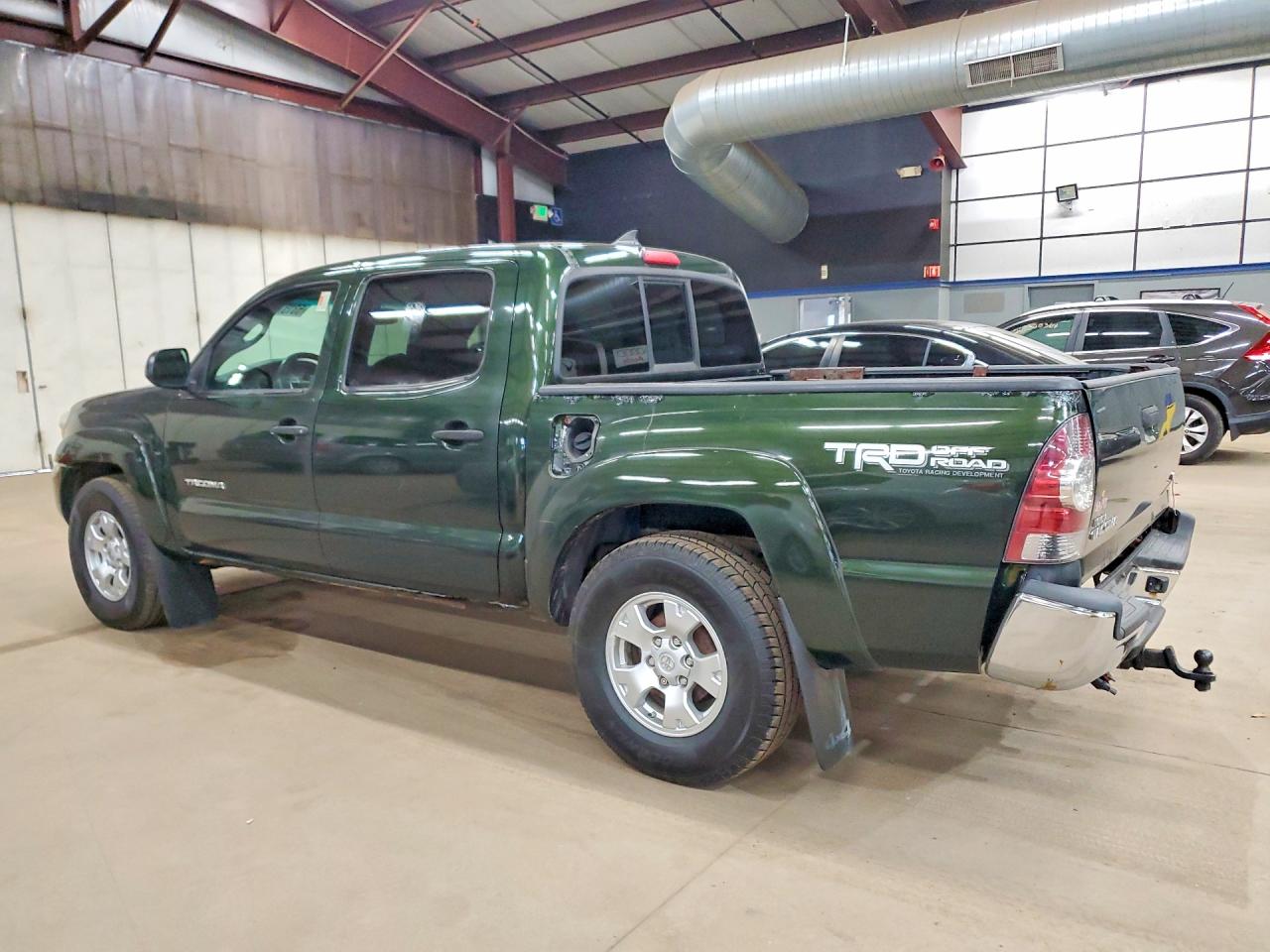 2012 Toyota Tacoma Double Cab Green vin: 3TMLU4EN7CM096689