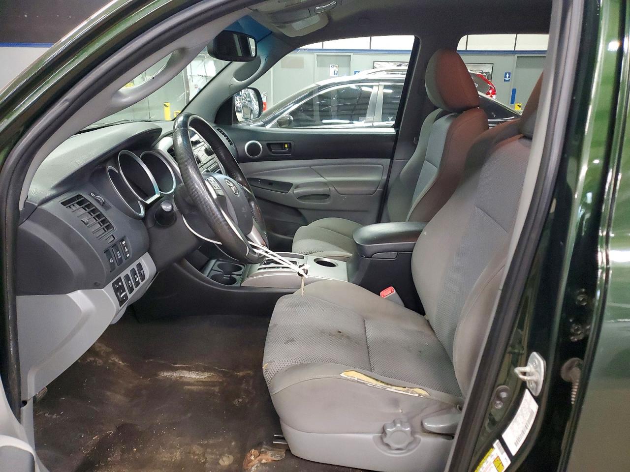 2012 Toyota Tacoma Double Cab Green vin: 3TMLU4EN7CM096689