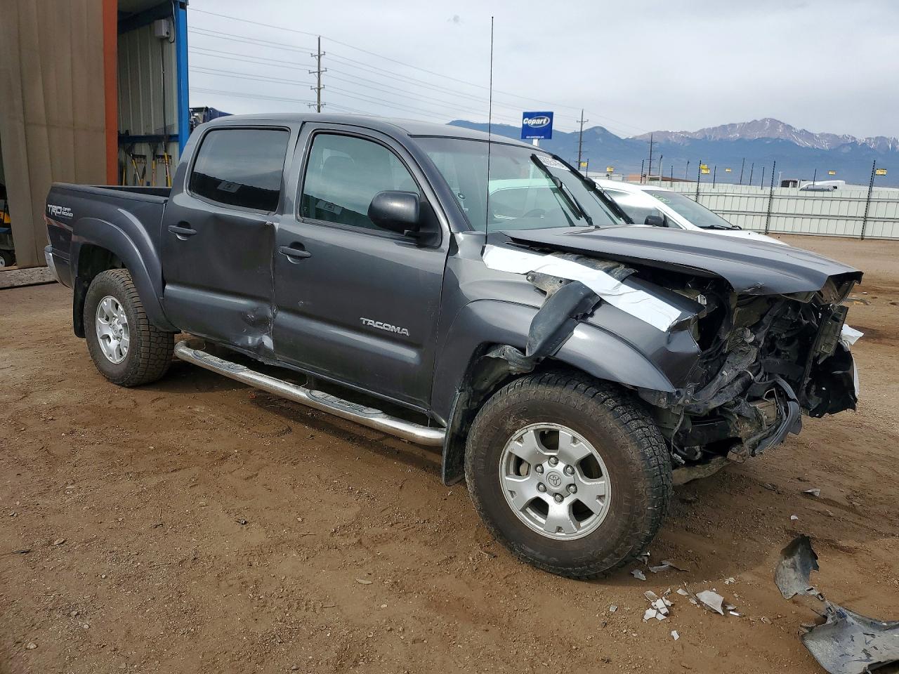 2013 Toyota Tacoma V6 Charcoal vin: 3TMLU4EN7DM105246