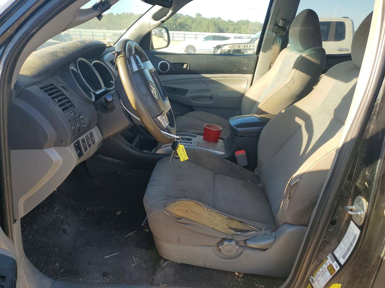 2013 Toyota Tacoma Double Cab Black vin: 3TMLU4EN7DM127568
