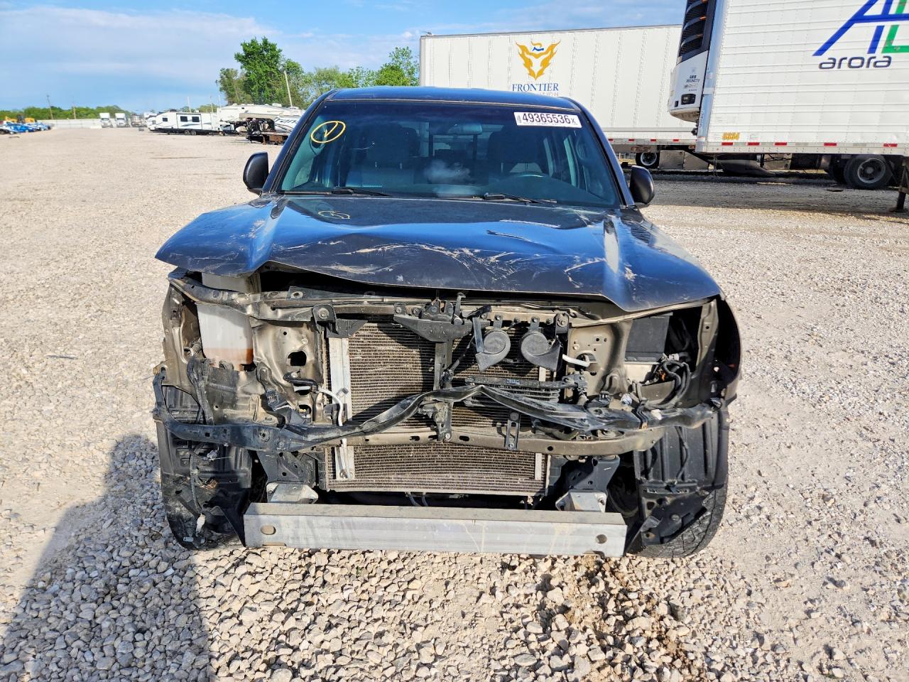 2014 Toyota Tacoma Double Cab Gray vin: 3TMLU4EN7EM137664