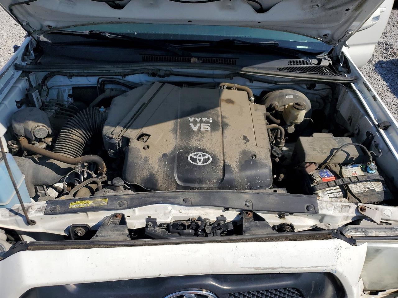 2014 Toyota Tacoma Double Cab White vin: 3TMLU4EN7EM158854