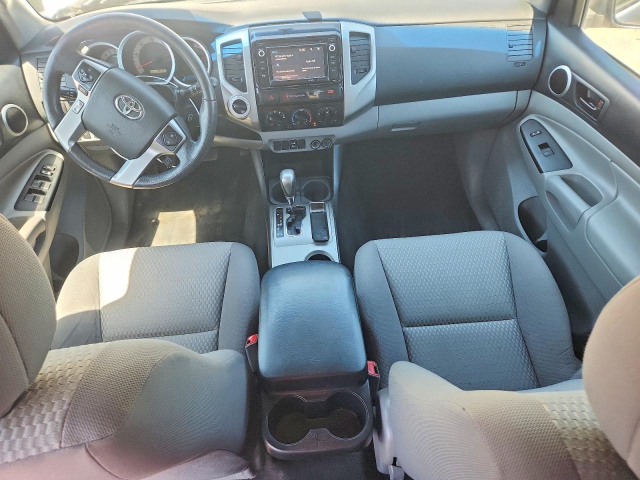 2015 Toyota Tacoma Double Cab Gray vin: 3TMLU4EN7FM166681