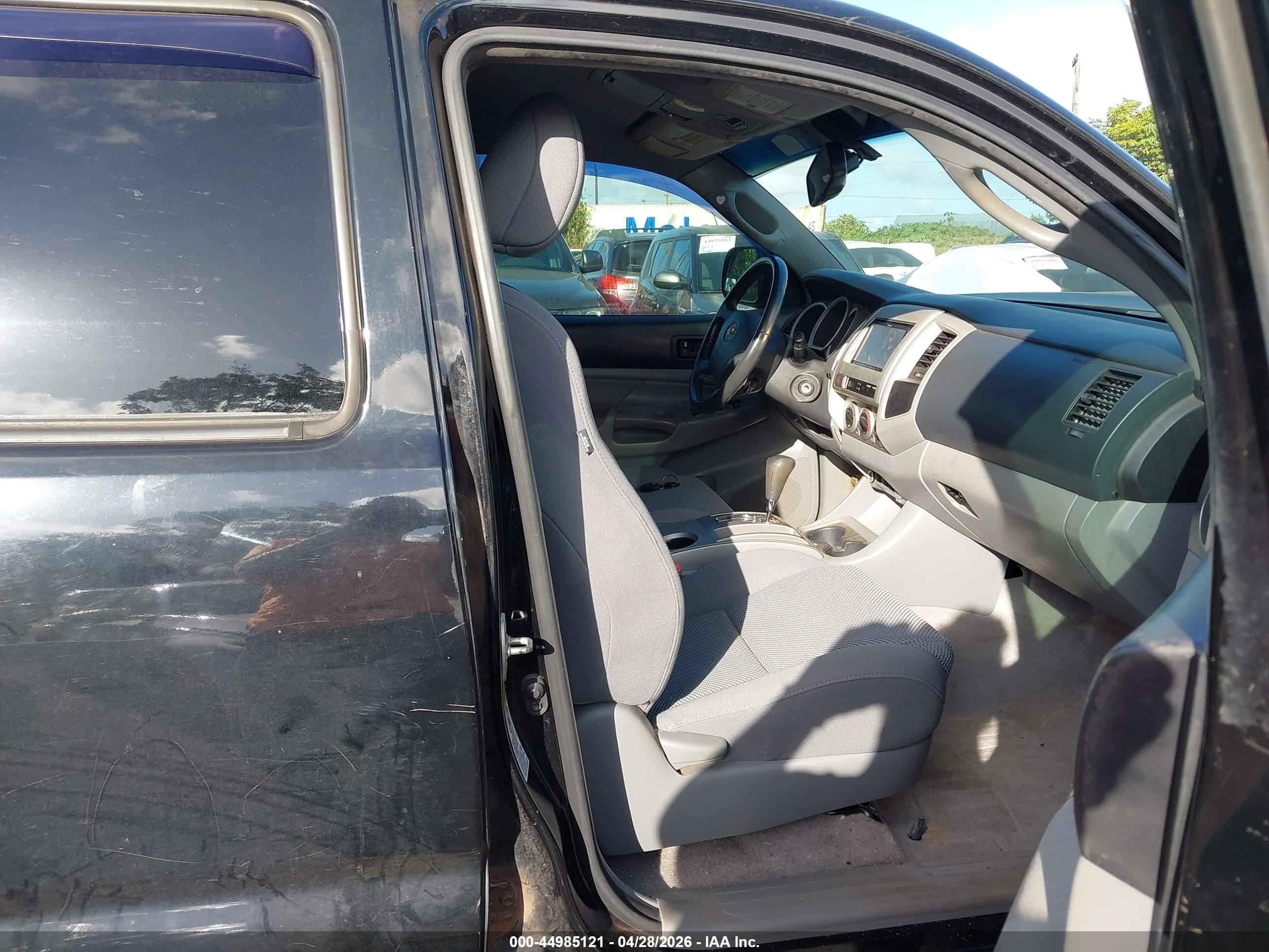 2011 Toyota Tacoma Base V6 Black vin: 3TMLU4EN8BM057379