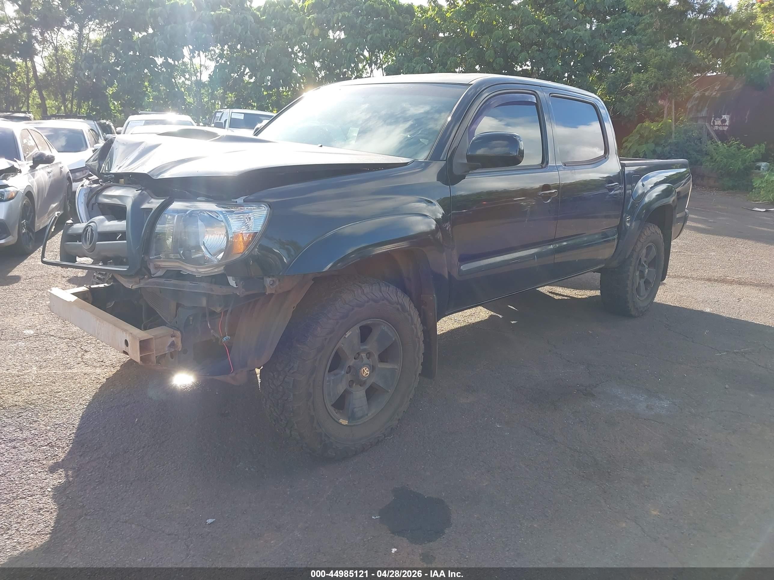 2011 Toyota Tacoma Base V6 Black vin: 3TMLU4EN8BM057379