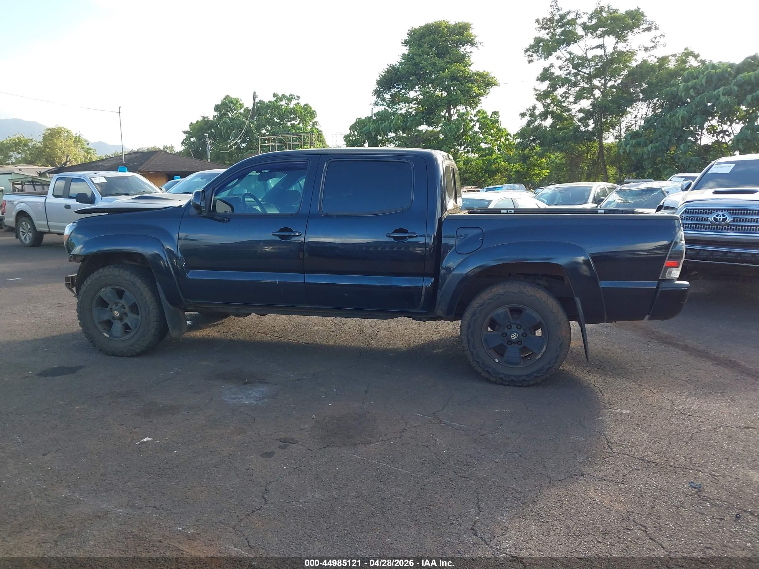2011 Toyota Tacoma Base V6 Black vin: 3TMLU4EN8BM057379
