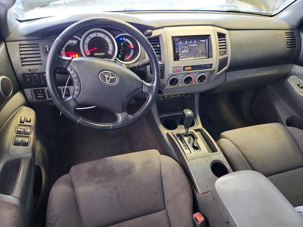 2011 Toyota Tacoma Double Cab Black vin: 3TMLU4EN8BM066275
