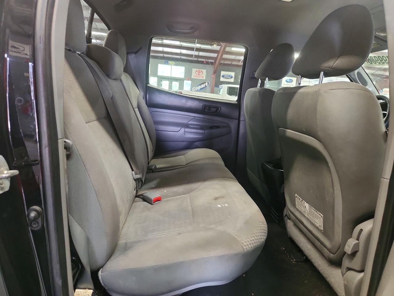 2012 Toyota Tacoma V6 Black vin: 3TMLU4EN8CM089072