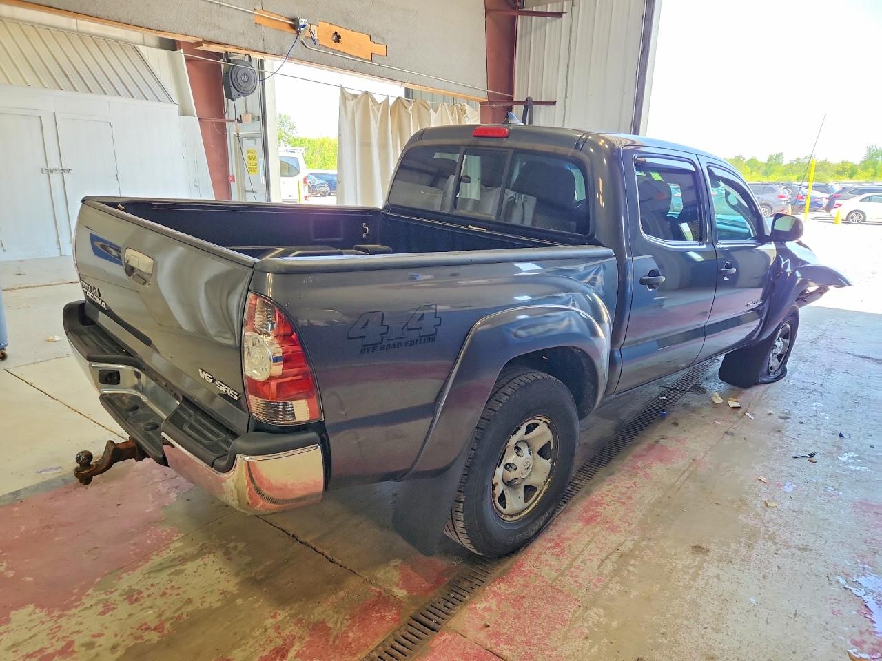 2012 Toyota Tacoma Double Cab Серый vin: 3TMLU4EN8CM092070