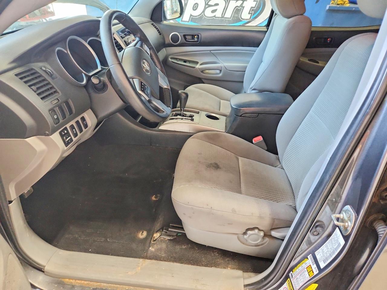2012 Toyota Tacoma Double Cab Серый vin: 3TMLU4EN8CM092070