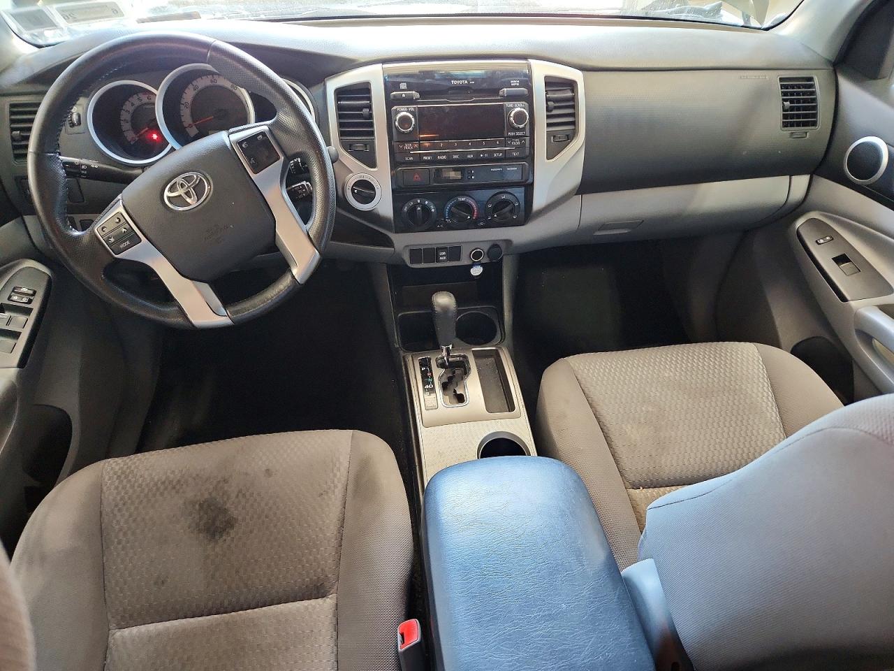 2012 Toyota Tacoma Double Cab Серый vin: 3TMLU4EN8CM092070