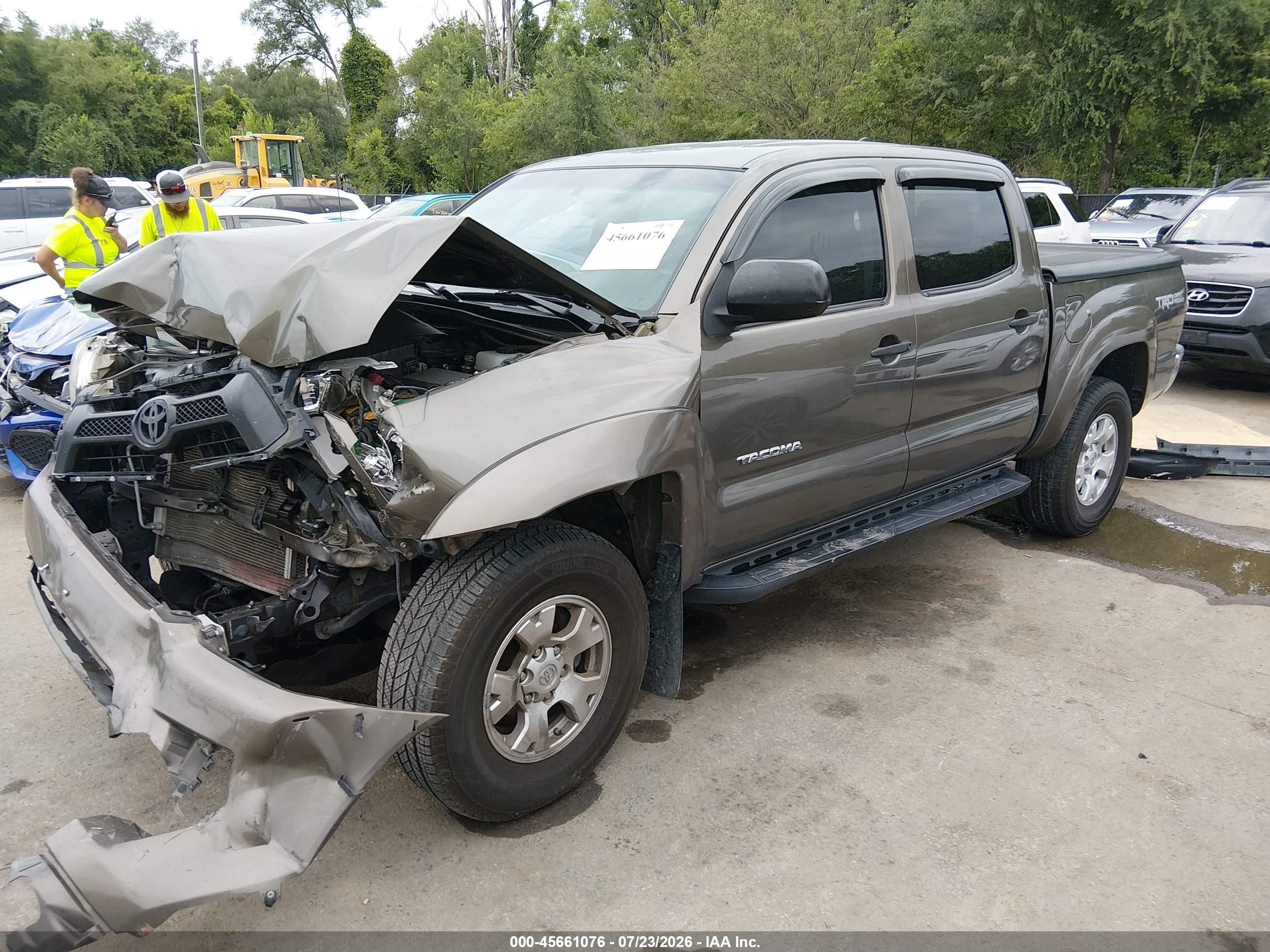 2012 Toyota Tacoma Base V6 Brown vin: 3TMLU4EN8CM101009